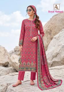 Alok suit royal mastani wholesale dress materials in hubli